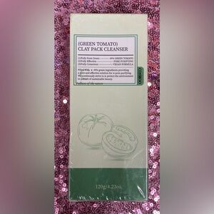 K-Beauty Green Tomato Clay Pack Cleanser by Cosmoo